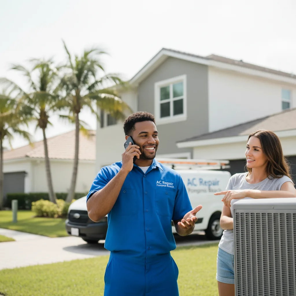 AC Repair Pompano Beach customer support in Mentone